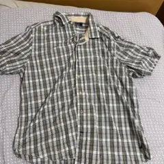 NAUTICA 半袖チェックシャツ XLサイズ