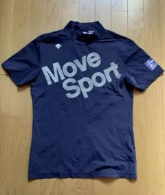 デサントゴルフMove Sport モックネック半袖シャツM