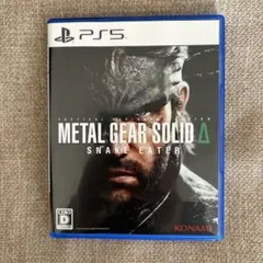 【未使用に近い】PS5 METAL GEAR SOLID Delta