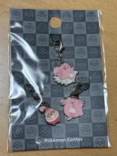 ポケモンセンター 全国ずかんメタルチャーム ピンプクラッキーハピナスのサムネイル