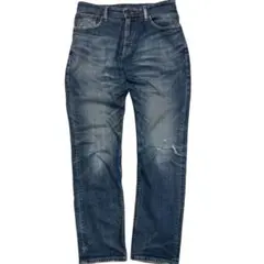 美品 EDWIN 503 ダメージデニム 29サイズ アメカジ グランジ 古着