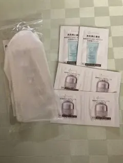 【新品未使用】dプログラム　泡立てネット 洗顔ネット　サンプルセットのサムネイル