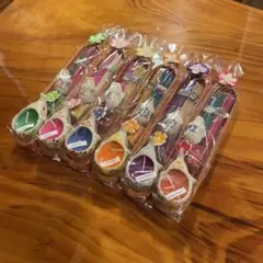 タイ お香セット ゾウ 陶器ホルダー付き 6個セット インセンス アジアン雑貨