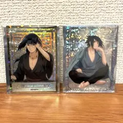 NARUTO クリアカード　特典　うちはサスケ　イタチ NARUTO うちはイタチ うちはサスケ クリアカード セット - メルカリ