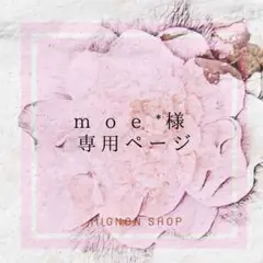 moe*様　専用ページ