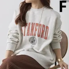 人気商品❣️ap retro トレーナー スウェット フリーサイズ ロゴスウェット