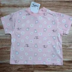 新品 未使用 miffy ミッフィー 半袖 Tシャツ 女の子 ピンク 80のサムネイル