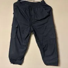 GU ブラック カーゴパンツ