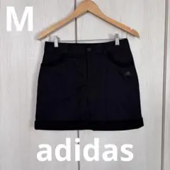 adidas スカートM 中綿 ゴルフ ブラック 冬