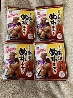 岩塚製菓 新潟ぬれおかき 52g×4袋セットのサムネイル