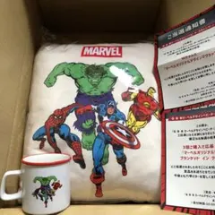 マーベル　マグカップ　ブランケット　クッション
