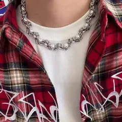 鎖 貝パール チェーン ネックレス 48－53㎝ 調整可能 サージカルステンレス