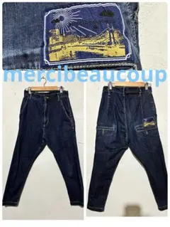 メルシーボーク　レディース0 デニム　ジーパン　サルエル