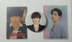 JO1 金城碧海　缶バッジ&トレカセット