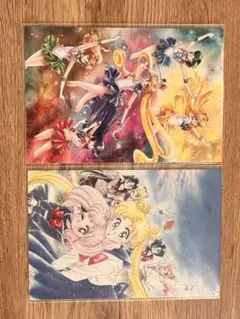 【新品】セーラームーン ポストカード 2枚セット