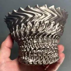 3Dプリンター鉢　植木鉢　作家鉢　アガベ　パキポディウム　塊根　植物　376のサムネイル
