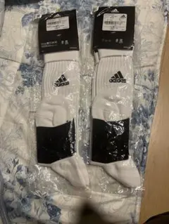 2足　未開封アディダスadidasサッカーハイソックス 22-24cm