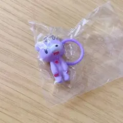 いたずらぐまのグルーミー マスコットチャーム めじるしアクセサリー パープル