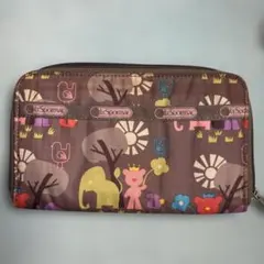 LeSportsac カラフル動物柄 長財布のサムネイル