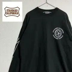 新品　STANDARD CALIFORNIA タイヤ　ロンT ブラック XLのサムネイル