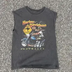 Harley-Davidson 袖カットオフ Tシャツ ノースリーブ タンクのサムネイル