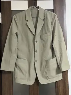 UNIQLO メンズ テーラードジャケット ベージュ S