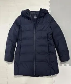 UNIQLO ユニクロ レディース ダウンジャケットシームレス ネイビー L