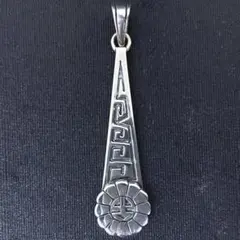 SAAD シルバー925 リバーシブル サンフェイス ヘビー ペンダントトップ