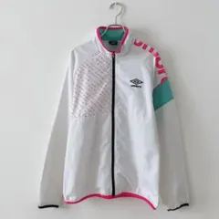 umbro アンブロ(XL)トラックジャケット レディース 白 UPF50＋のサムネイル