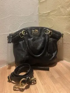 美品】 COACH 21222 アシュリー 2WAY サッチェル ハンドバッグ - メルカリ