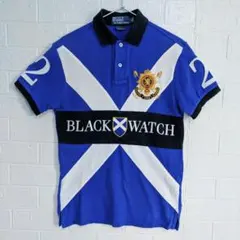 ラルフローレン ポロシャツ ビッグポニー ブラックウォッチ y2k