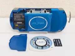 SONY PSP-3000 青色 本体 UMD付き