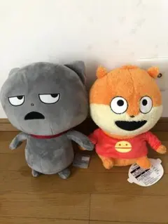 にしむらゆうじ　わるめのねこ　めちゃでかぬいぐるみセット