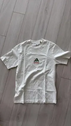 adidas THREE SLICE LIFE Tシャツ ホワイト
