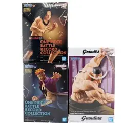 ワンピース 白ひげ ポートガス・D・エース マルコ フィギュア 3点セット
