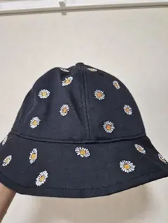 NIKE バケットハット デイジー刺繍 ブラック M/Lのサムネイル