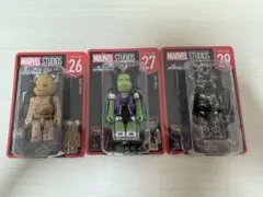 MARVEL STUDIOS ベアブリック 一番くじ　happyくじ　3点セット