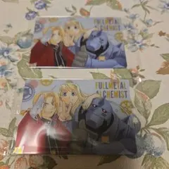 鋼の錬金術師　ウエハース　カード　エド　アル　ウィンリィ　2点セット