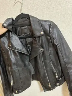 ブラックライダースジャケット