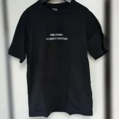 GU TYPE-MILITARY ロゴTシャツ ブラック