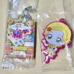 アイカツ×プリパラ だれでもアクリルチャーム&ラバーマスコット　新条ひなきセット