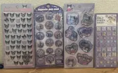 ボンボンドロップシール　サンリオ　カプセル　クロミ　シールミニ　まとめ　正規品