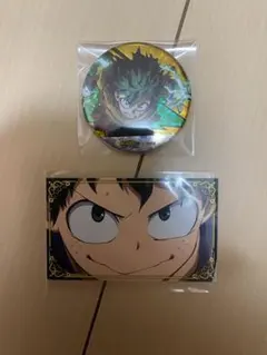 僕のヒーローアカデミア ヒロアカ 緑谷出久 缶バッジ ステッカー