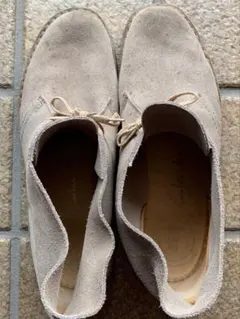 Clarks チャッカブーツ ベージュ スエード