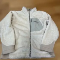 mont-bell フリースジャケット 130サイズ クリーム色