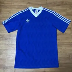 90s USA製 アディダス 半袖 サッカー プラクティス シャツ XL 緑