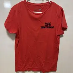 新春sale!!! LOGOS レディース 赤 半袖Tシャツ
