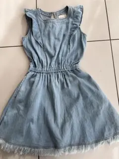 repipi armario デニムワンピース ノースリーブ　XS 140cm