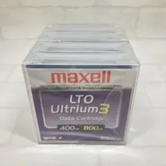 日立マクセル LTO Ultrium3データカートリッジ 5本 新品 未開封