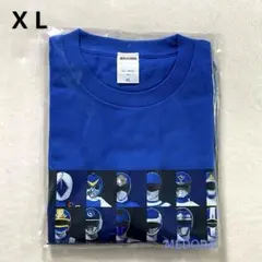 匿名配送・未開封品☆全スーパー戦隊展 Tシャツ ブルー XLサイズ 青